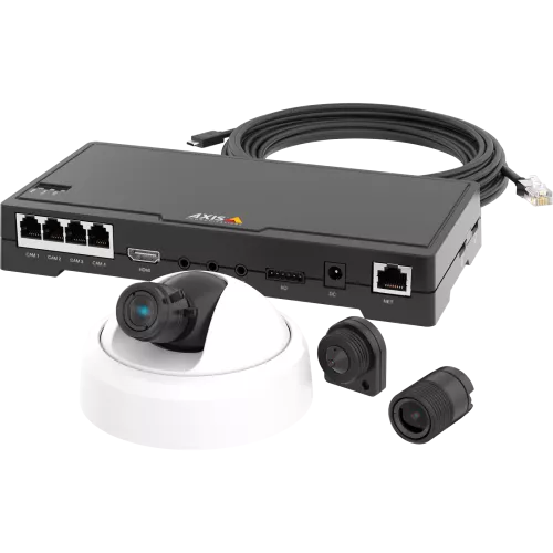 AXIS M5054 ドーム型 PTZネットワークカメラ PoE対応 動作確認済 初期