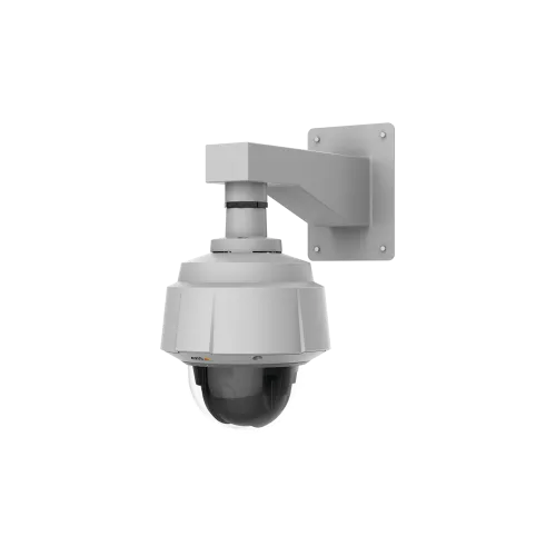 AXIS 1.5" NPS/NPT Male Coupler mit IP-Kamera, aus linkem Winkel betrachtet