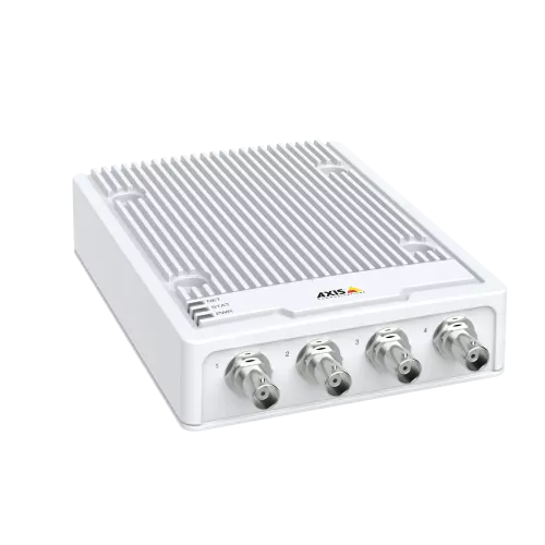 AXIS M7104 Video Encoder desde el ángulo derecho