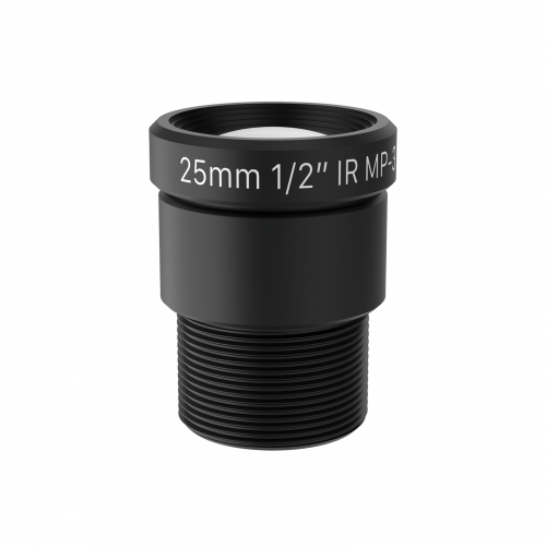 AXIS Lens M12 25 mm F2.4 dalla parte anteriore