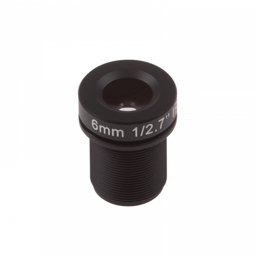 Lens M12 6 mm F1.9 IR, vista frontal