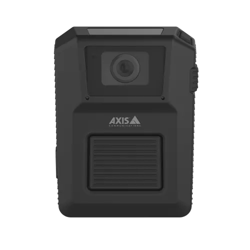 AXIS W100 Body Worn Camera desde la parte delantera