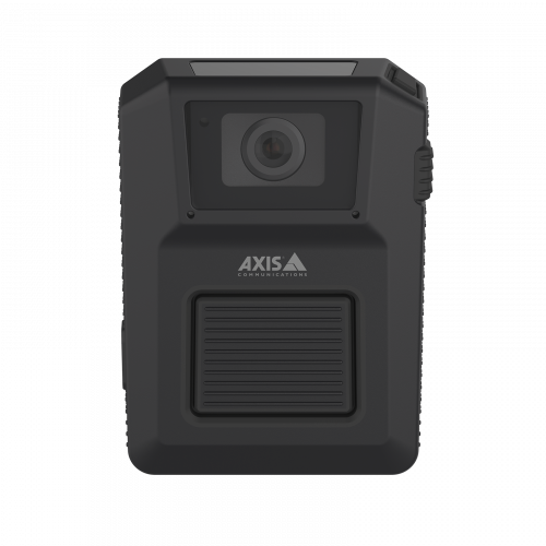 AXIS W100 Body Worn Camera pela frente