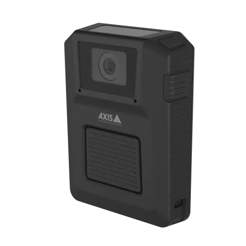 Axis W100: telecamera indossabile da sinistra