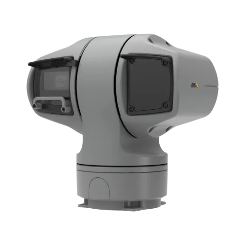 Kamera AXIS Q6215-LE PTZ IP Camera zamontowana na uchwycie AXIS TQ6901-E Adapter Mount Bracket