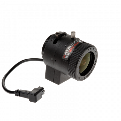 Black AXIS Lens CS 3-10.5 mm F1.4 DC-Iris 2 MP z przewodem