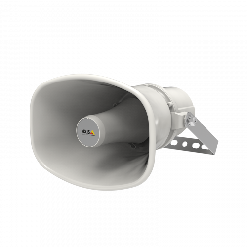 AXIS C1310-E Network Horn Speaker, vue depuis son angle gauche