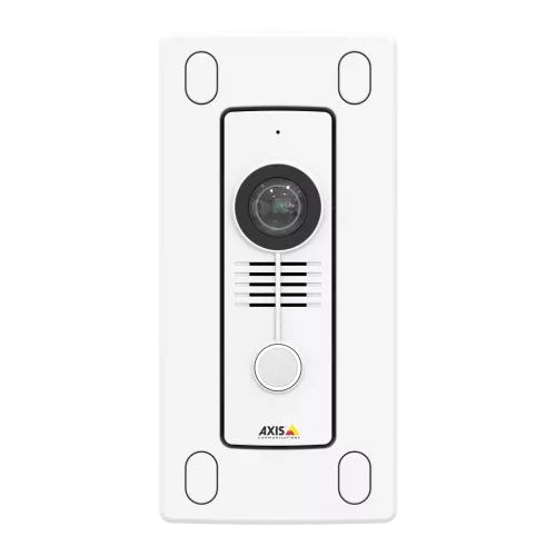 AXIS A8105-E Flush Mount with mounted AXIS A8105, from the front