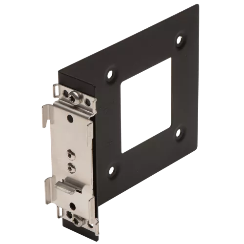 AXIS F8002 DIN Rail Clip depuis l'angle gauche