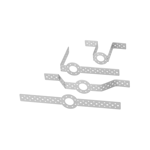AXIS F8204 Mounting Band grouped and bent in different ways