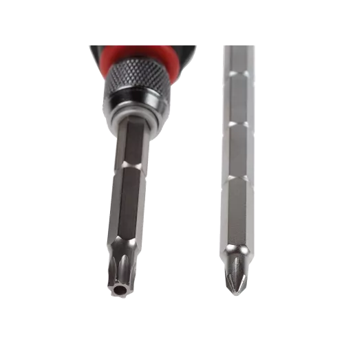 AXIS 4-in-1 Security Screwdriver Kit in close-up heads