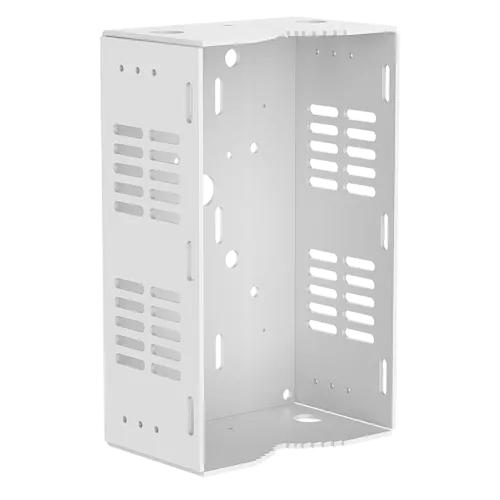 AXIS T93C Wall Pole Conduit Back Box, grand modèle, vue de l’angle droit