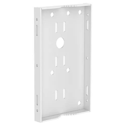 AXIS T93C Wall Pole Conduit Back Box, petit modèle, vue de l’angle droit