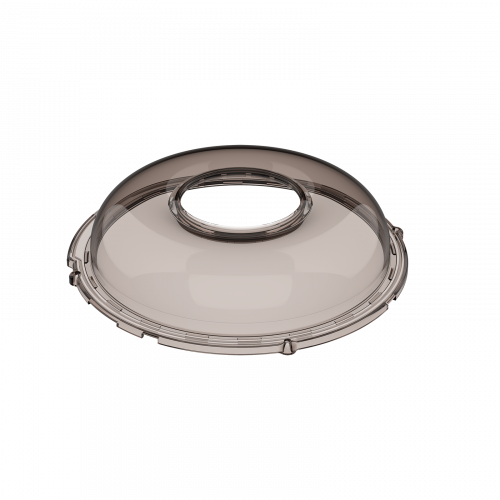AXIS TP3815-E Clear/Smoked Dome, viewed from its front