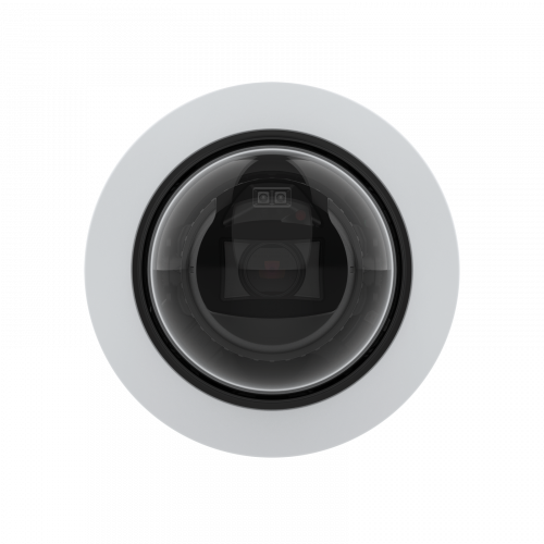 Купольная камера AXIS P3265-LV Dome Camera, установленная на стене, вид спереди