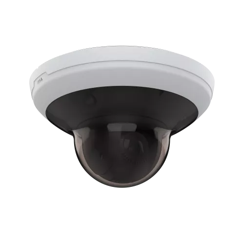 M5000 camera white and black viewed from its right