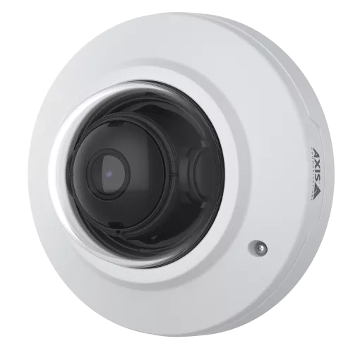 AXIS TM3812 in black and white, mounted on a wall