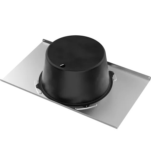 AXIS TC1702 Back Cover, mounted with AXIS TC1603, viewed from its left angle