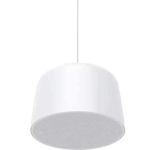 AXIS C1510 Network Pendant Speaker, montado en el techo con un cable