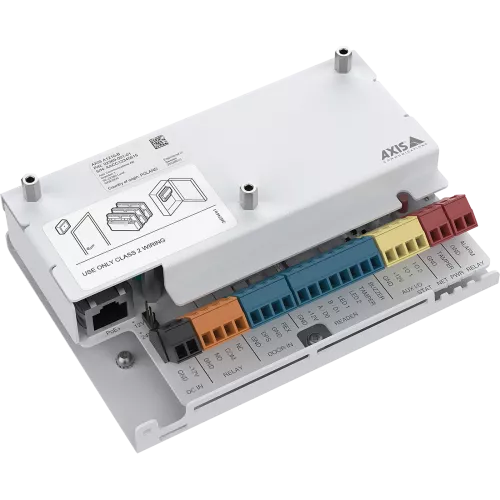 AXIS A1210-B Network Door Controller, viewed from its right angle