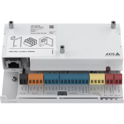 AXIS A1210-B Network Door Controller, widok z przodu
