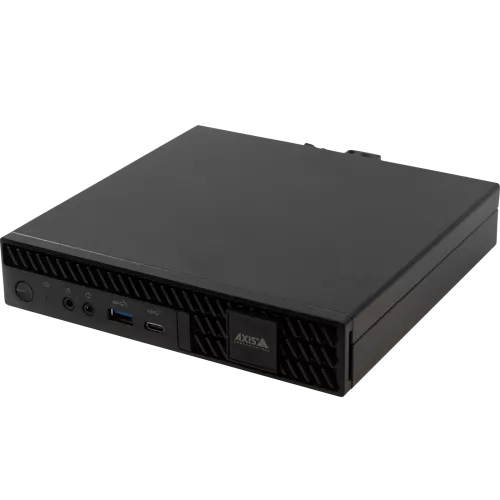 AXIS Camera Station S9301 Workstation, viewed from its left angle