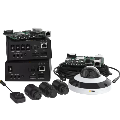 group image of products in AXIS F Series