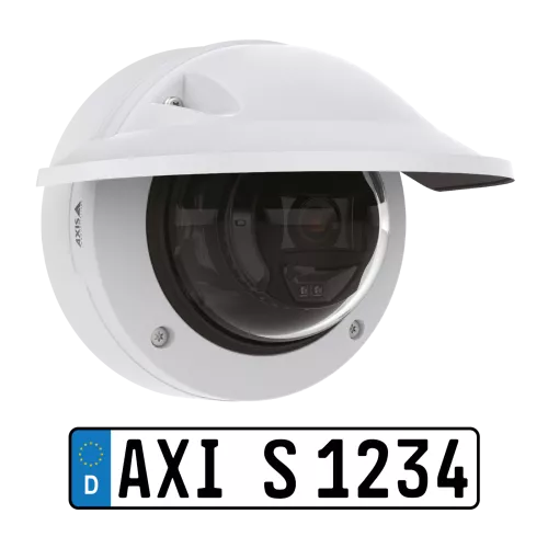 AXIS P3265-LVE-3, visto dalla parte destra