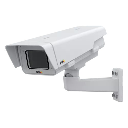 AXIS T92E05 Protective Housing, a white, wall mounted camera.