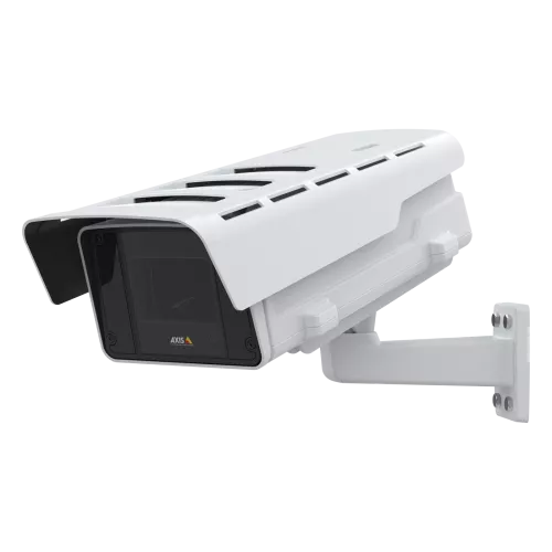 AXIS TQ1809-LE Housing T92G, una cámara de montaje en pared blanca,