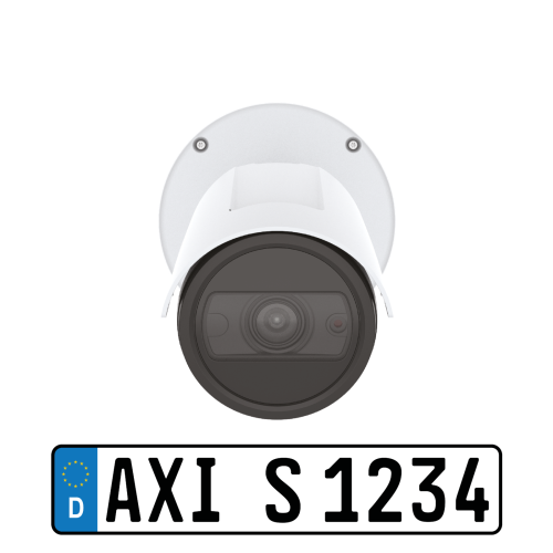 정면에서 본 AXIS P1465-LE-3 License Plate Verifier Kit