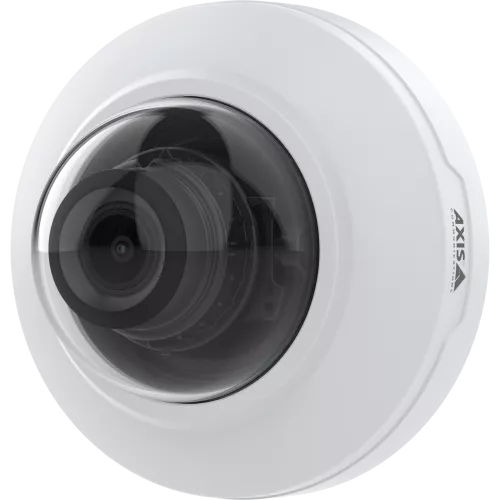 AXIS M4216-V Dome Camera, wall, viewed from its left angle