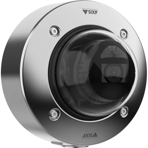 AXIS P3268-SLVE Stainless steel Dome Camera wall mounted right view