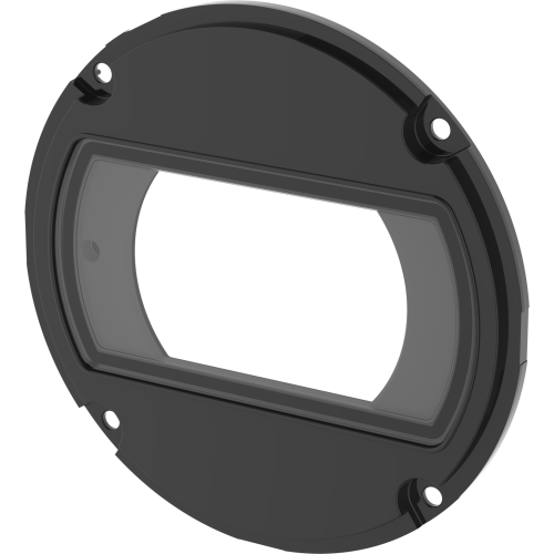 TQ1930-E Front Window Kit, schwarz, kreisförmiges Zubehör.