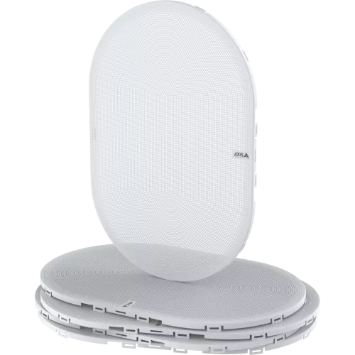 AXIS TC1705 Mesh Cover Black/White, viewed from its left angle