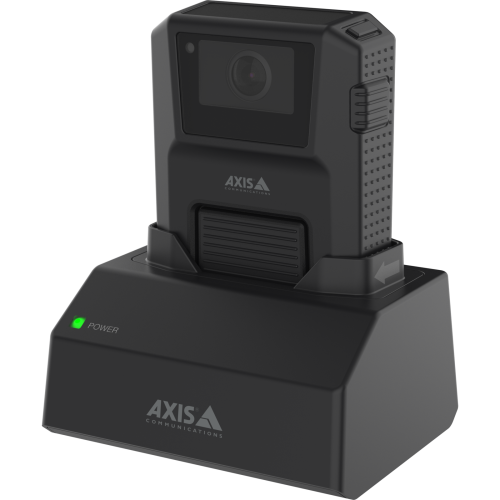 AXIS W700 Mk II Docking Station 1-bay, viewed from its left angle