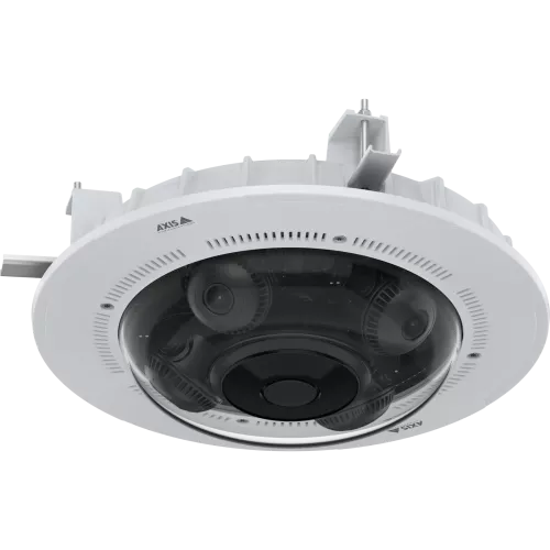 multidirectional camera mounted in recessed mount
