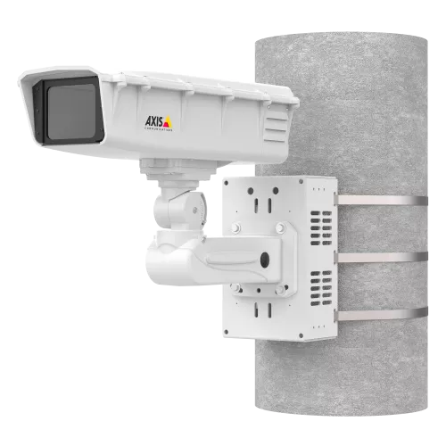 Conduit back box installed with wall mount