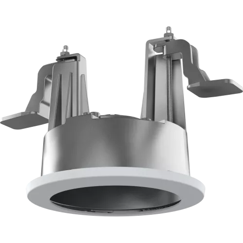 Silver AXIS TM3213-E Recessed Mount viewed from its left angle