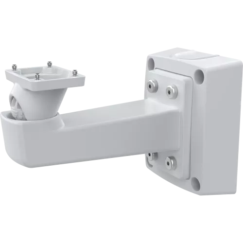 Conduit back box installed with wall mount