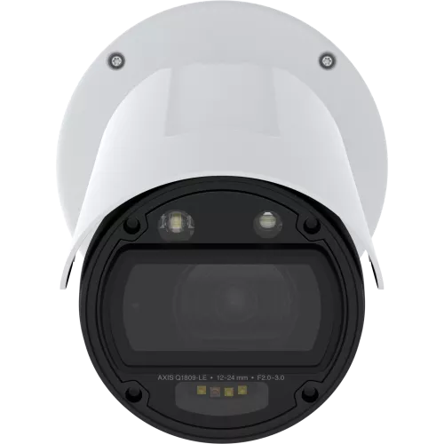 Bullet camera looking straight ahead