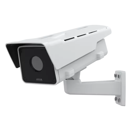 AXIS Q2101-E/Q2112-E installed with wall mount