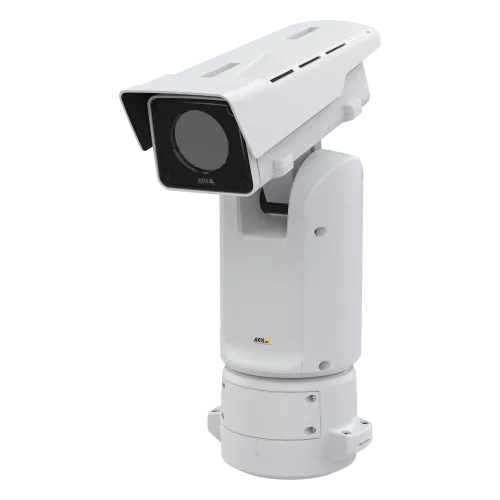 AXIS Q2111-E mounted on positioning unit AXIS T99A12
