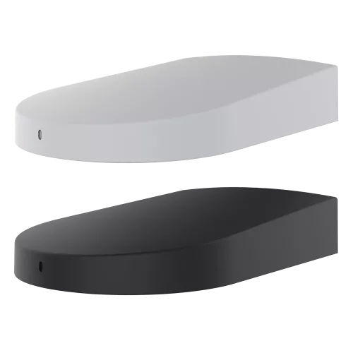 Black and white Pendant wall mount