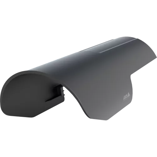 Black AXIS TQ1822-E Weathershield viewed from its left angle