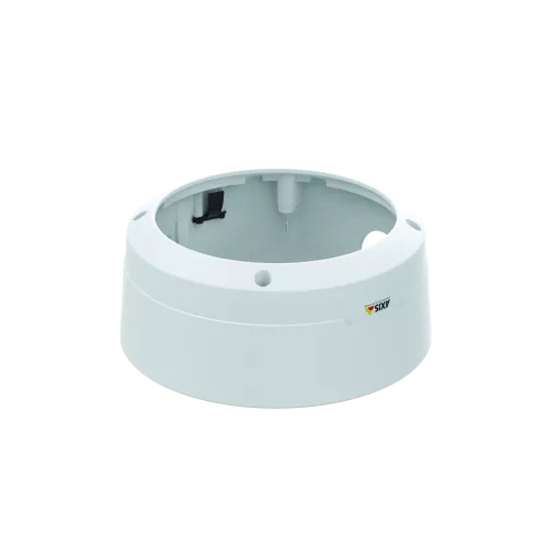 White AXIS TQ3804-E Cover Top viewed from its left angle
