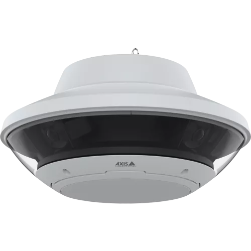 AXIS Q6020-E Panoramic Camera in Weiß, von vorne betrachtet