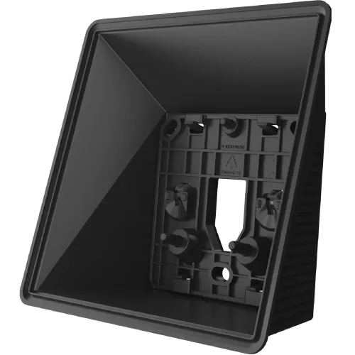 Black AXIS TI5601 Wall Mount viewed from its left angle.