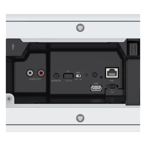 product image of AXIS C1720. Backside