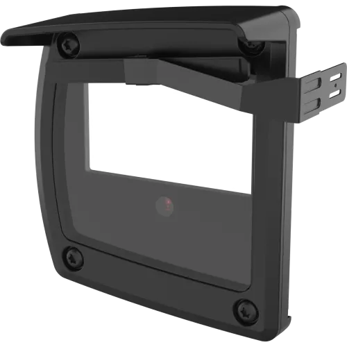 Black AXIS TQ5801-E Front Window Kit viewed from its left angle.